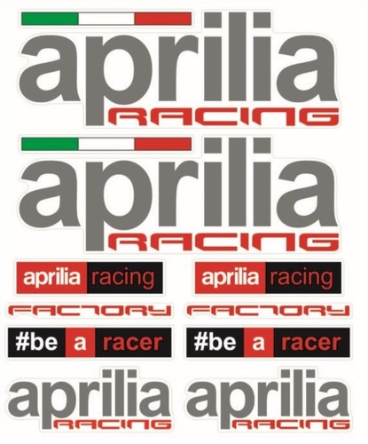 Serie adesivi aprilia racing - serie,