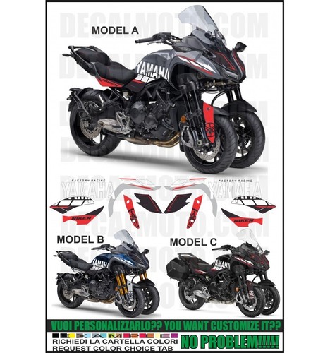 Adesivi niken factory racing - niken,