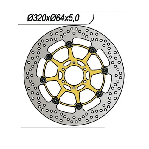 Disco freno anteriore 1060 - ng,