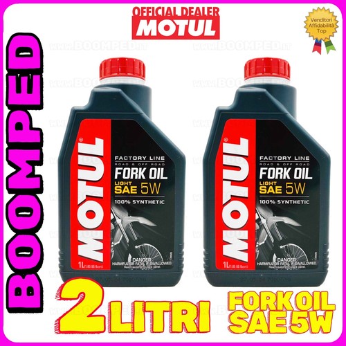 Motul fork oil - factory, line